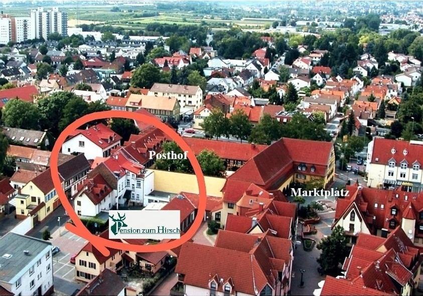 Hotel-Pension Zum Hirsch ハタースハイム エクステリア 写真